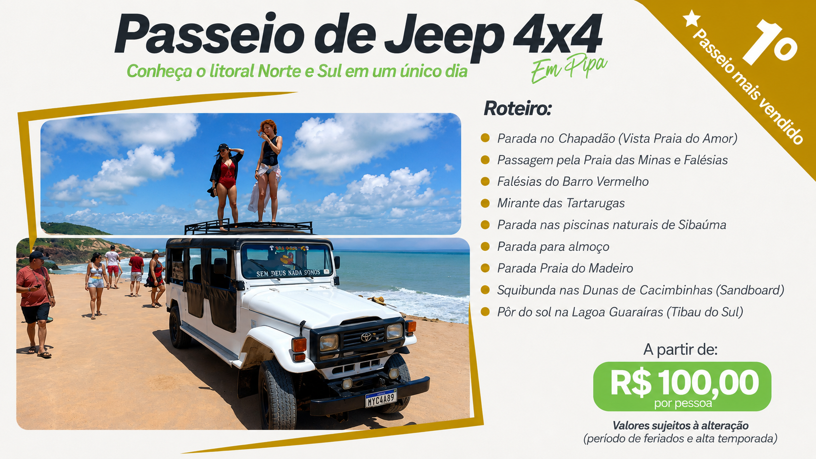 Overview of {tour} Passeio de Jeep 4x4 — Rota 2